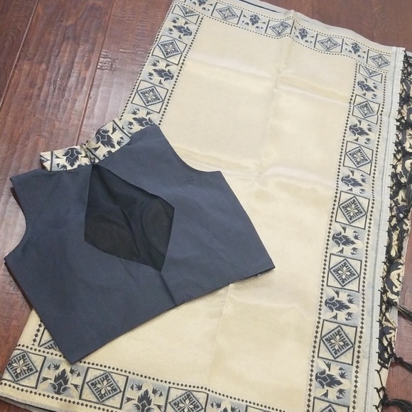 Saree with blouse! New - Picture 5 of 8